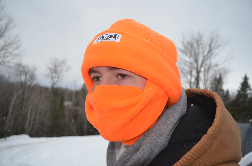 Blaze fashion orange winter hat